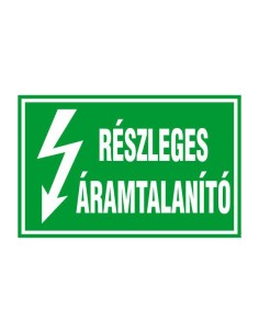 RÉSZLEGES ÁRAMTALANÍTÓ