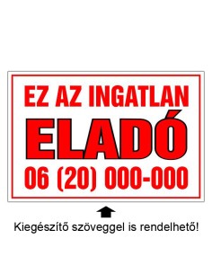 Ez az ingatlan eladó!