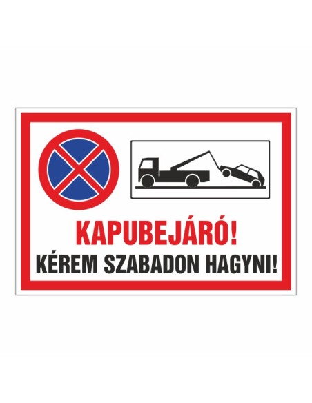 Kapubejáró! Kérem szabadon hagyni!