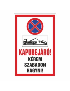 Kapubejáró! Kérem szabadon hagyni!