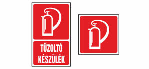 Tűzvédelmi jelek, táblák